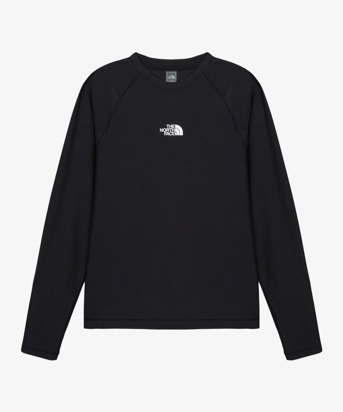 노스페이스(THE NORTH FACE) NT7TS05A 남성 에센셜 긴팔 래쉬가드 BLACK