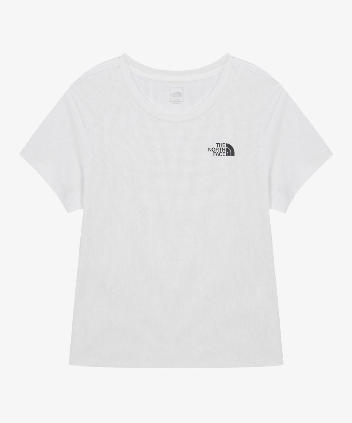 노스페이스(THE NORTH FACE) NT7US34D 여성 TNF 런 반팔 티 WHITE