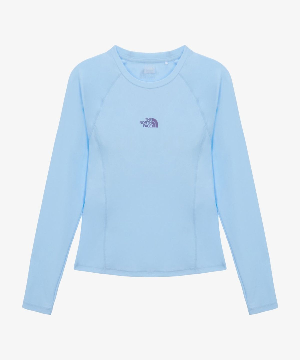 노스페이스(THE NORTH FACE) NT7TS31B 여성 에센셜 긴팔 래쉬가드 PASTEL BLUE