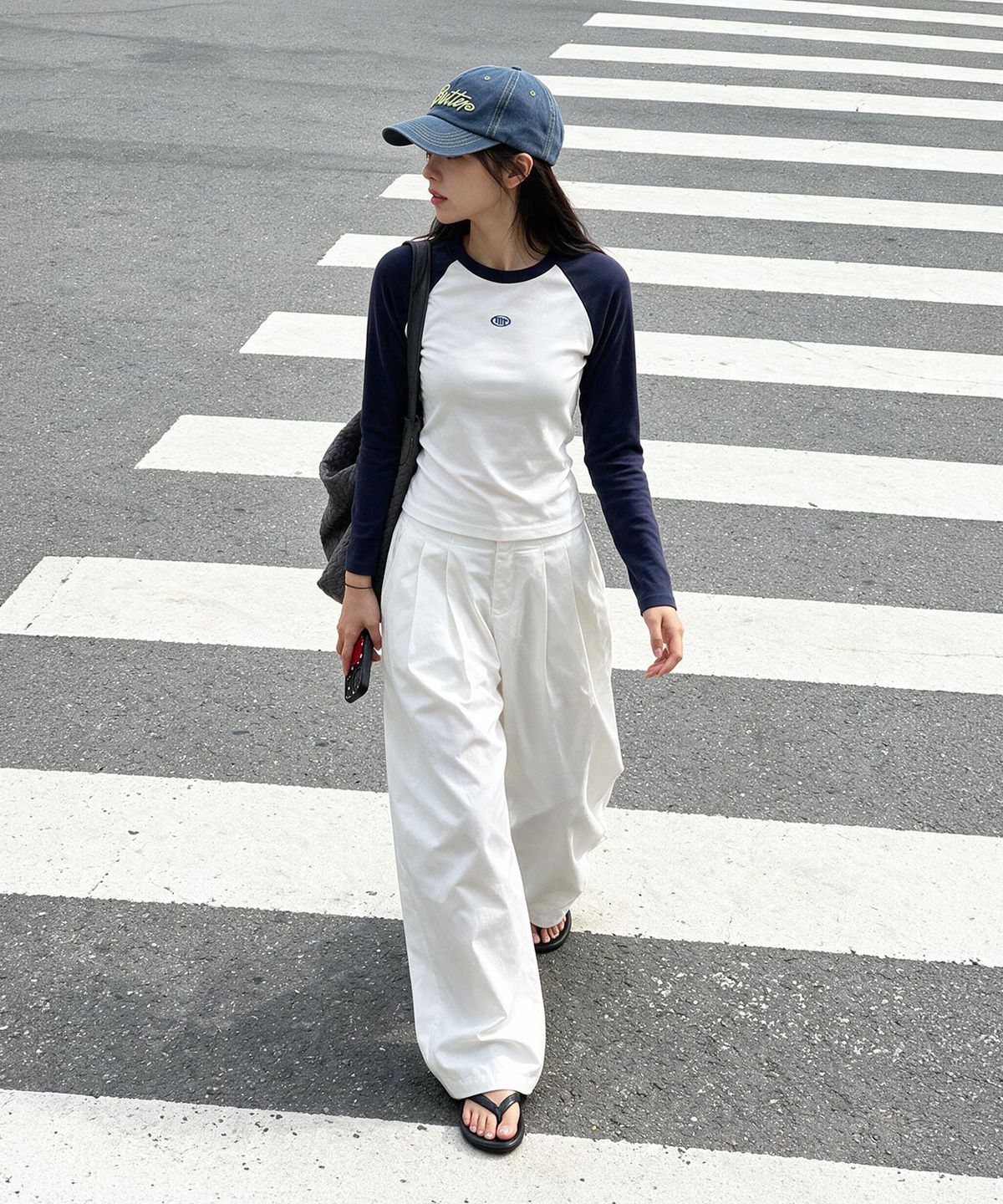 마스마룰즈 어패럴(MASMARULEZ APPAREL) Mini Symbol Raglan Long Sleeve_3 Colors