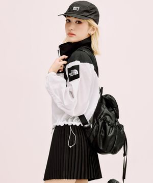 NM2DS11J 화이트라벨 보니 셔링 백팩 미니 BLACK