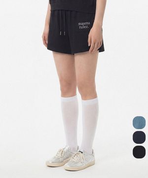 Textured Waffle Sweatshorts_3 Colors