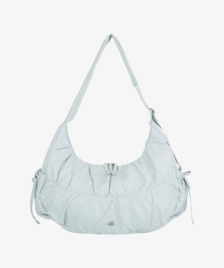 NN2PS18K 화이트라벨 보니 셔링 크로스 백 LIGHT GRAY