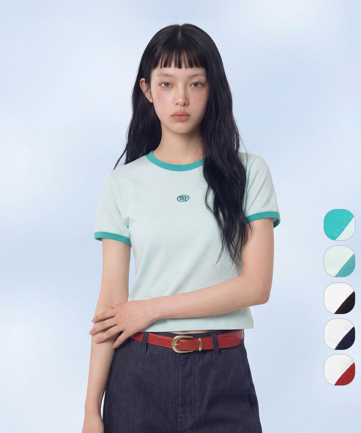마스마룰즈 어패럴(MASMARULEZ APPAREL) Mini Symbol Ringer T-Shirt_5 Colors