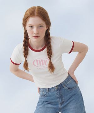 Signature Symbol Ringer T-Shirt_Red