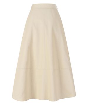 면 데님롱스커트_VB43SKQ304Z