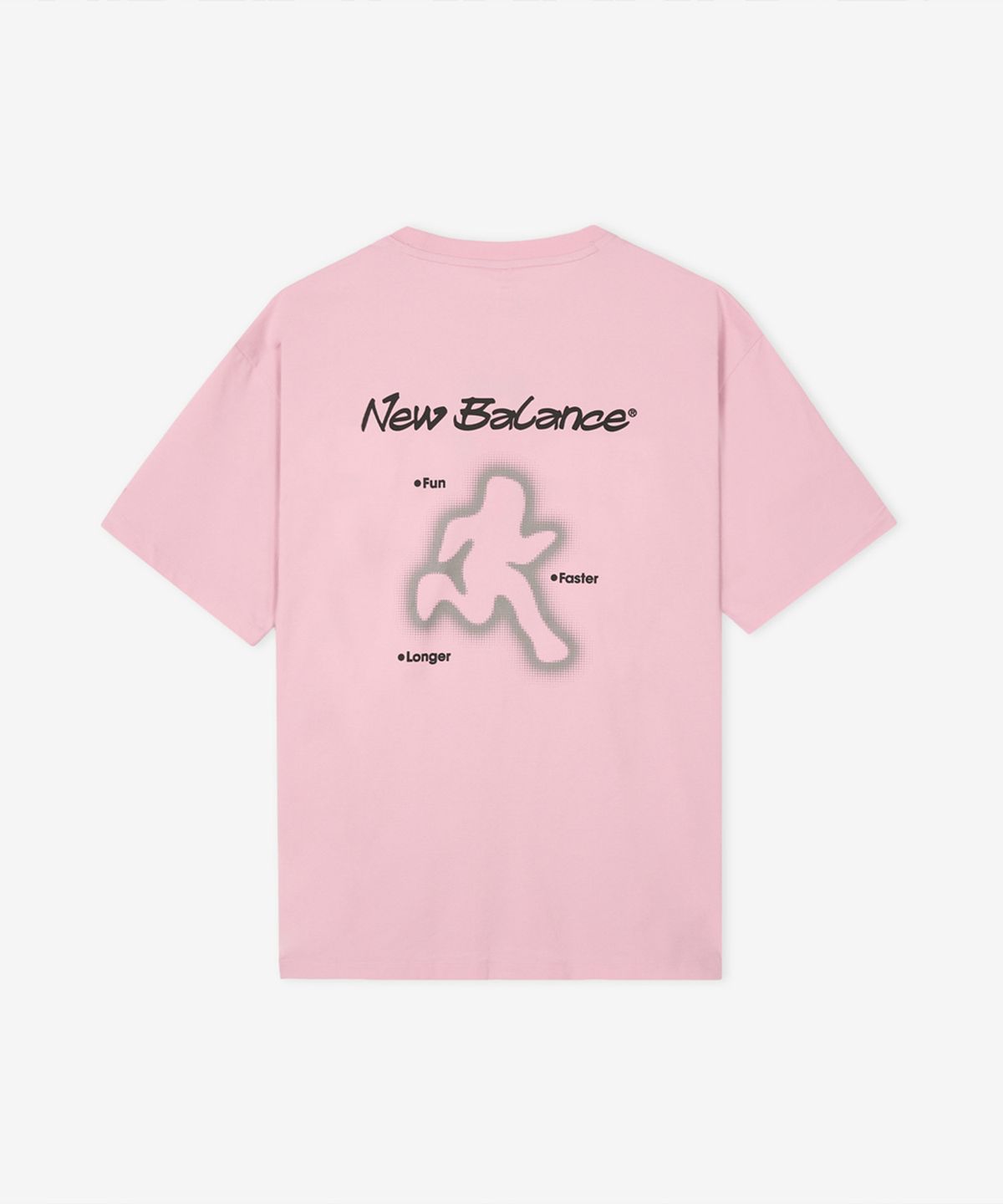 뉴발란스(NEW BALANCE) NBNEG25403 / UNI RC FROZEN 러너스 반팔티 (LIGHT PINK)