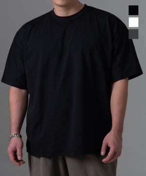 오버핏 에센셜 반팔 티셔츠