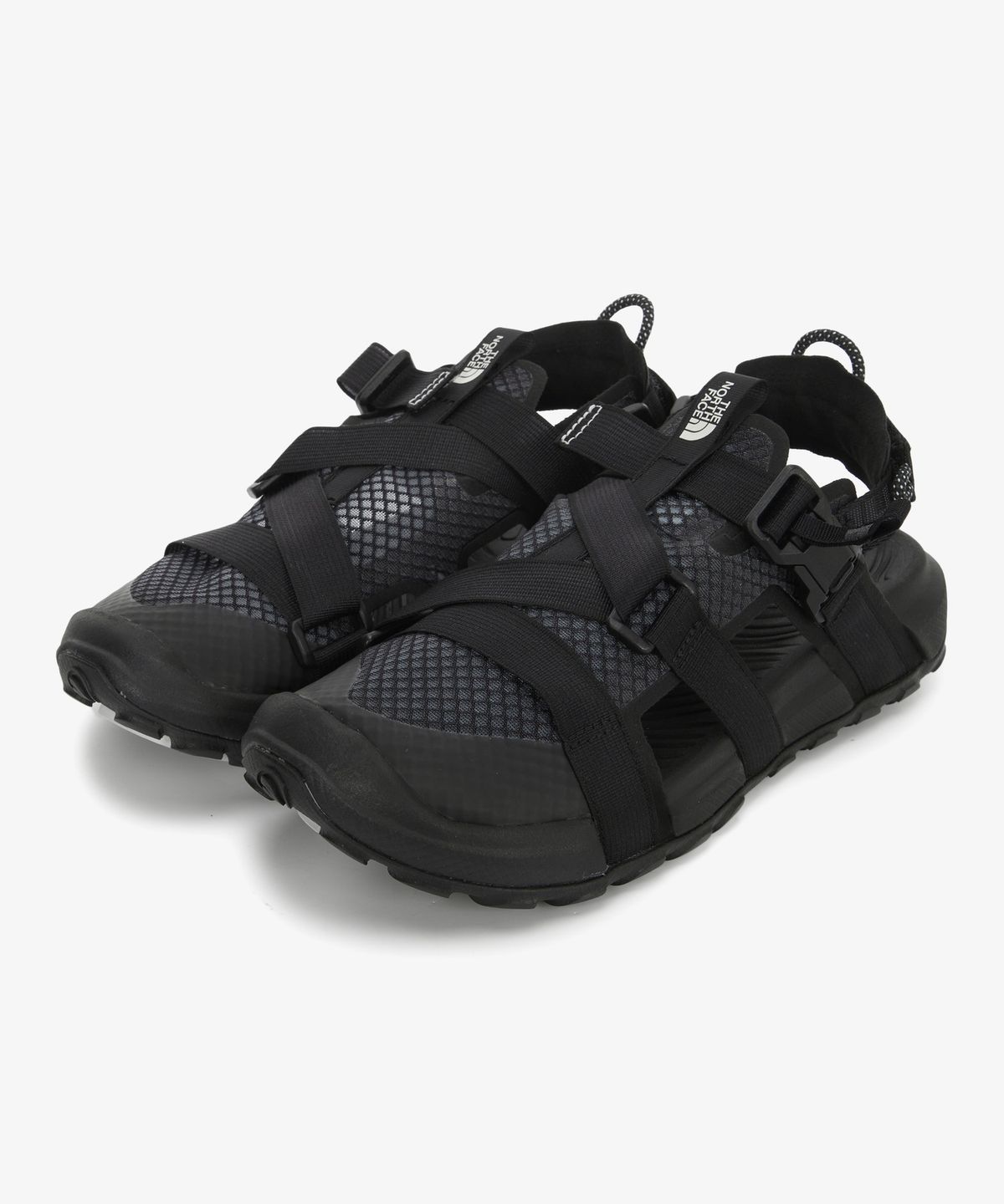 노스페이스(THE NORTH FACE) NS82S06A 익스플로어 캠프 라이트 샨달 BLACK