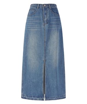 워싱데님트임스커트_VB49DKM203Z