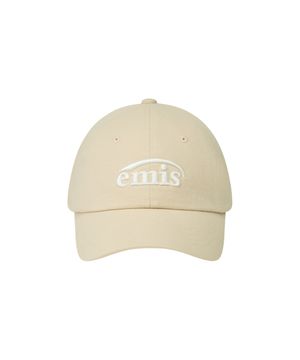 (KIDS) NEW LOGO BALL CAP-BEIGE