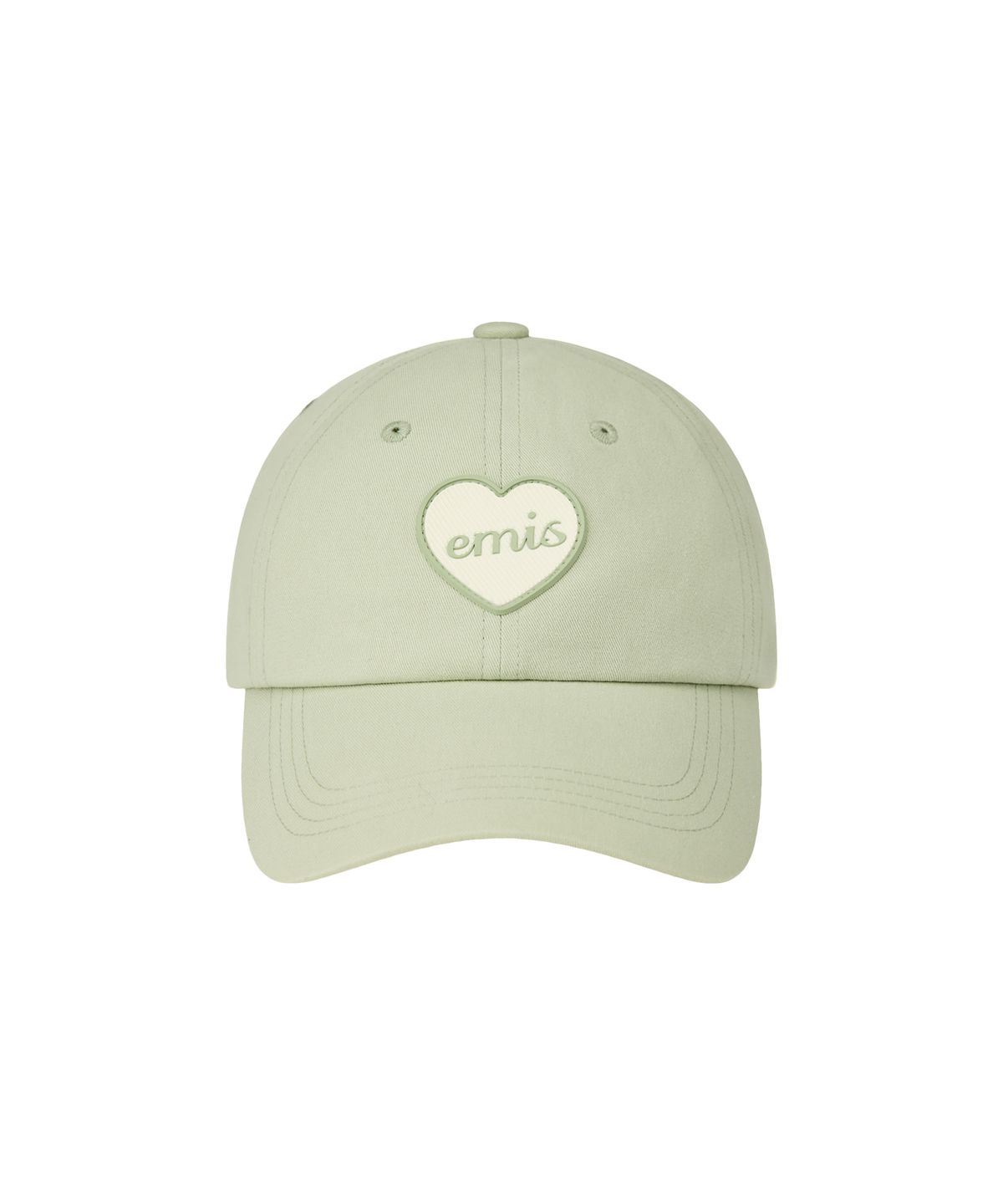 이미스(EMIS) HEART RUBBER PATCH BALL CAP-MINT
