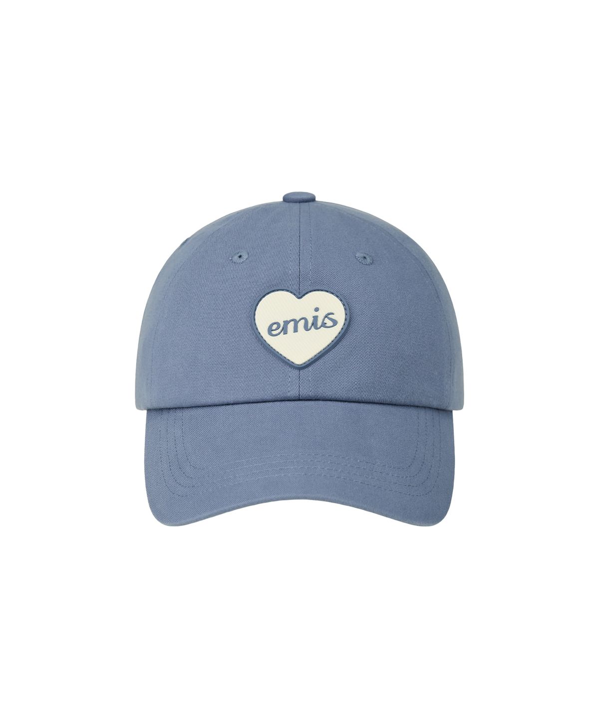 이미스(EMIS) HEART RUBBER PATCH BALL CAP-BLUE