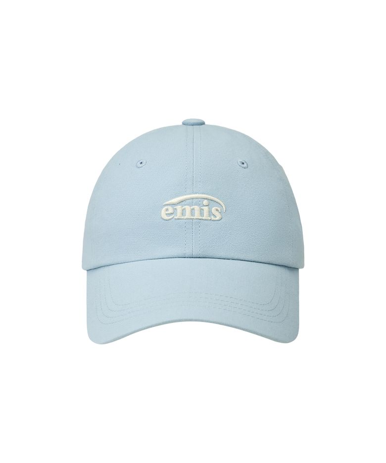 SMALL LOGO BALL CAP-PASTEL BLUE