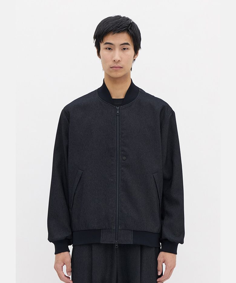 [ALLTERRAIN I/O] DENIM LIKE MA1 JACKET 네이비 SR111KJK23