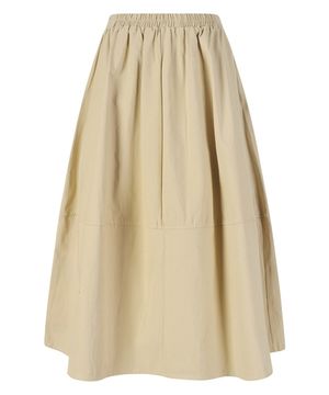 밴딩 A라인 스커트_VB49SKQ303Z