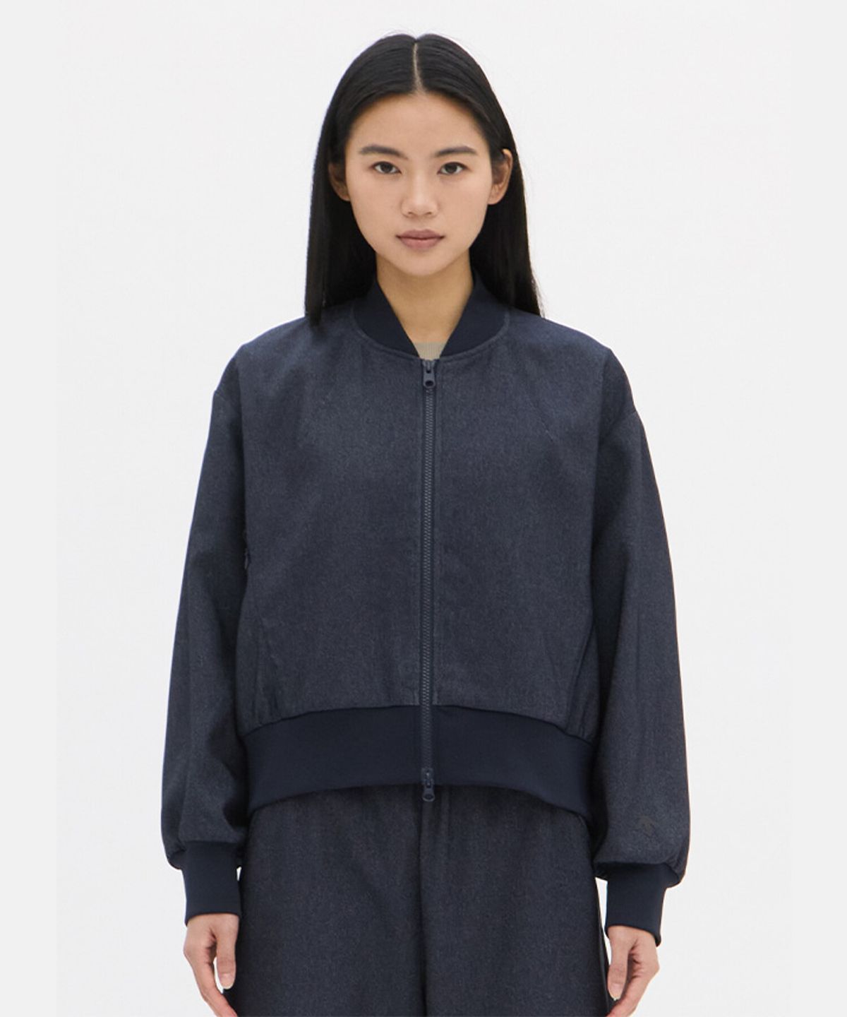 데상트(DESCENTE) [ALLTERRAIN I/O] DENIM LIKE BLOUSON 네이비 SR112KJK22