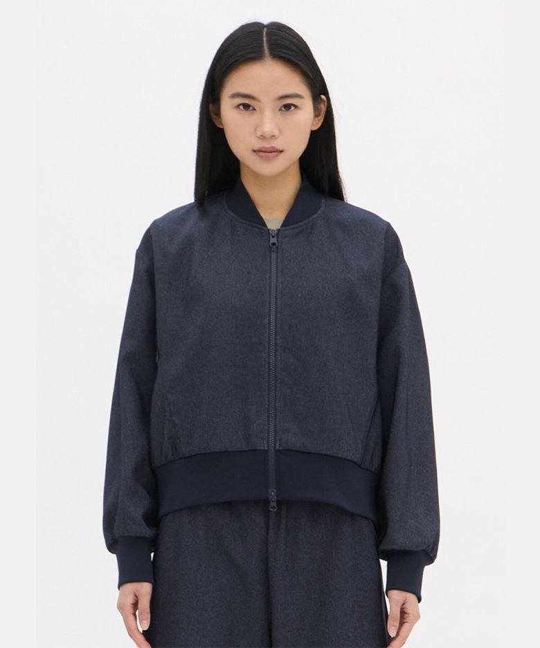 [ALLTERRAIN I/O] DENIM LIKE BLOUSON 네이비 SR112KJK22