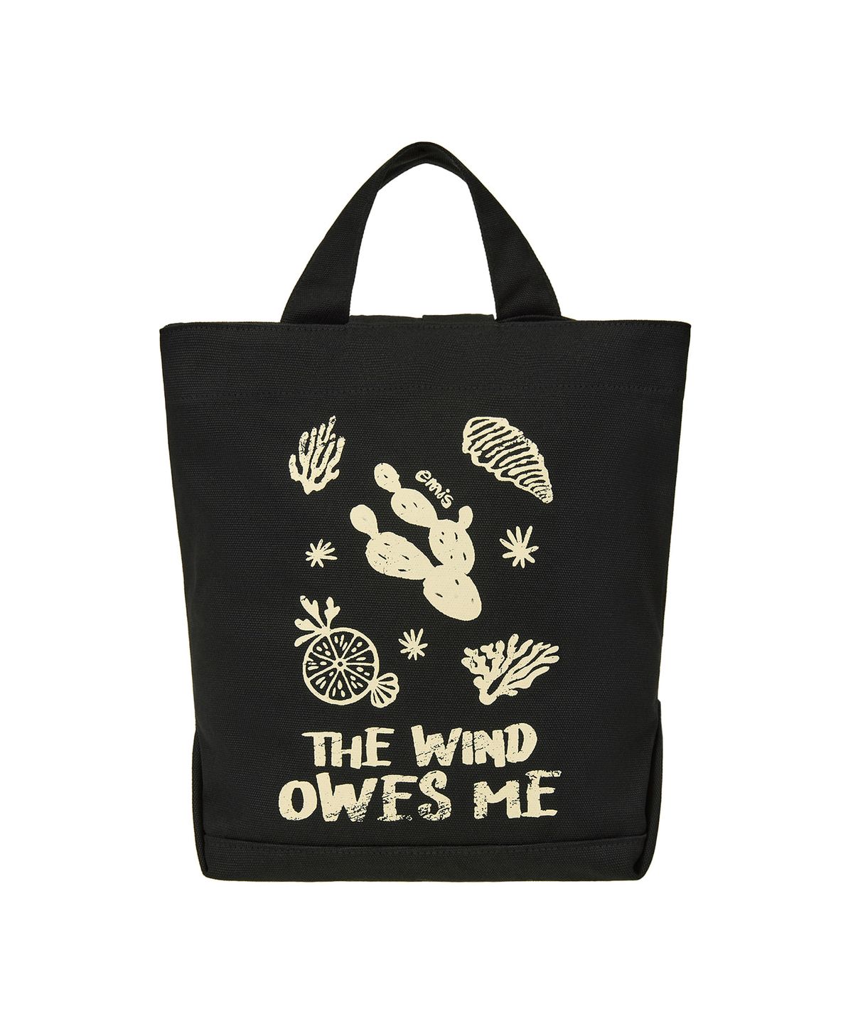 이미스(EMIS) COASTAL TWO WAY BAG-BLACK
