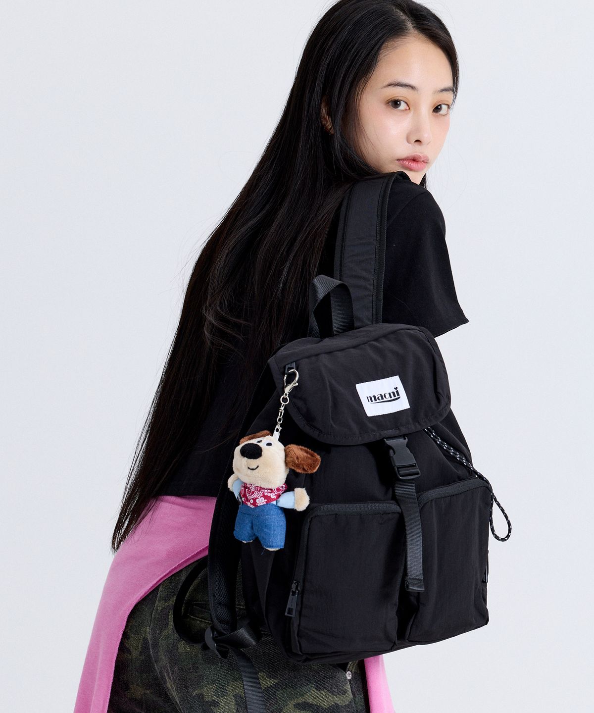 마크니(MACNI) FIELD BACKPACK BLACK