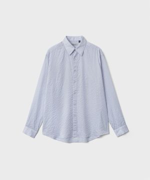 브리즈 치코 셔츠 - 스카이블루 도비 스트라이프