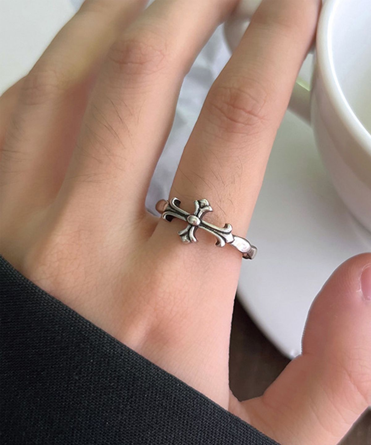 헤이타(HEITA) AURIXA SILVER RING 오릭사 링 실버 반지