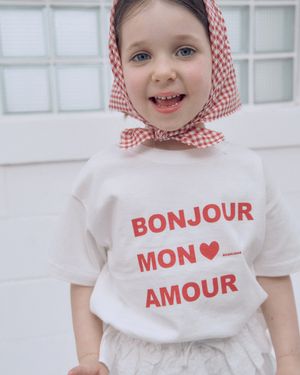 러빙샌드 티셔츠(아이&레드)