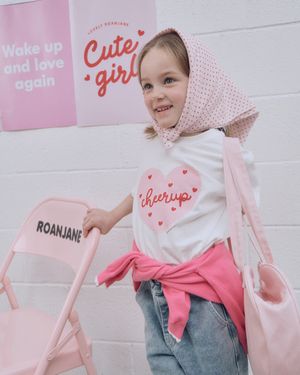 러빙샌드 티셔츠(아이&핑크)