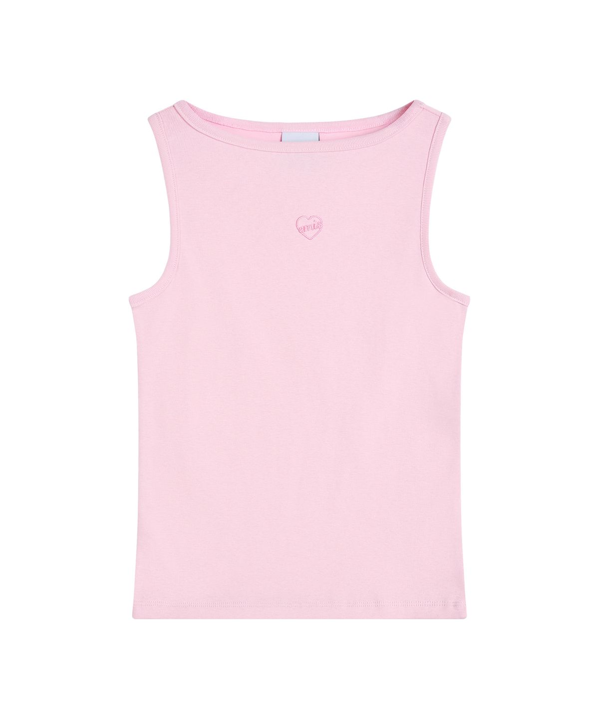 이미스(EMIS) (W) BOAT NECK TANK TOP-PINK