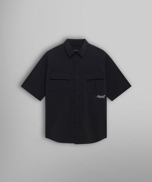 SS 퍼티그 릴랙스드 데코 셔츠 블랙