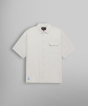 SS 릴랙스드 원 포켓 셔츠 듄 화이트