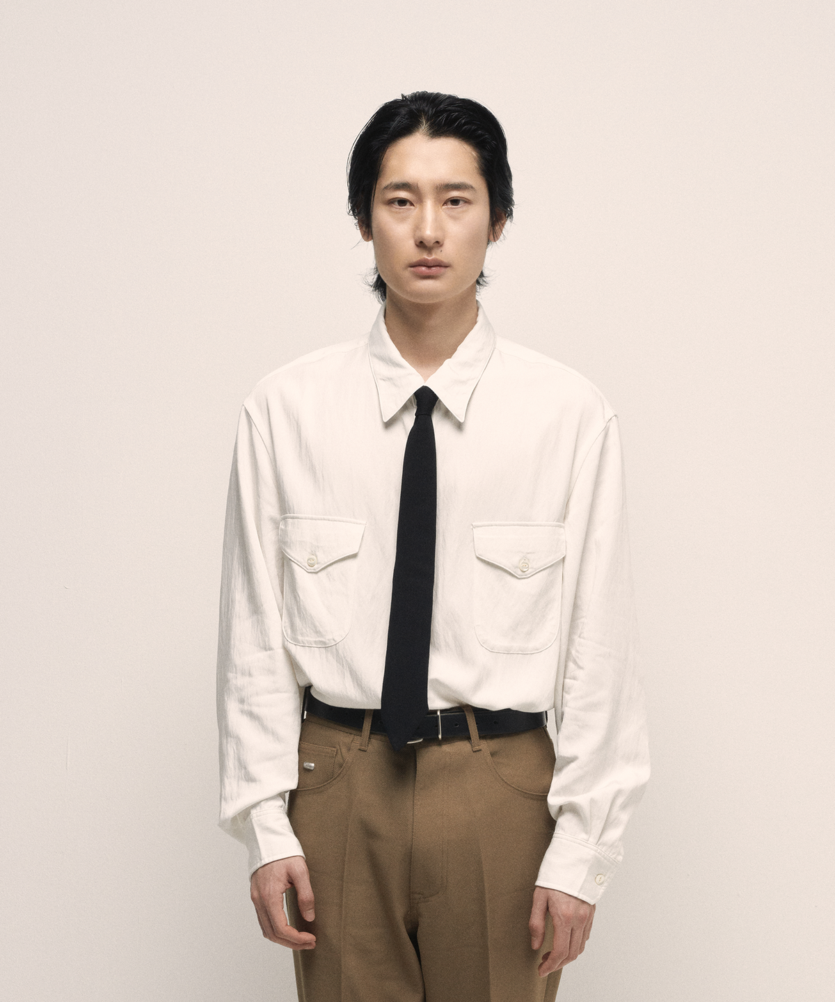 무라(MURRA) 오피서 셔츠 _ 화이트