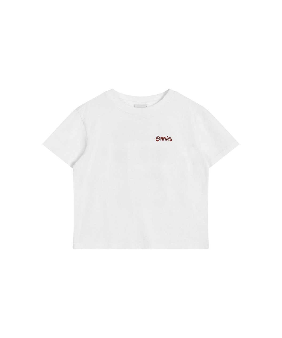 이미스(EMIS) (W) COASTAL BABY T-SHIRT-WHITE