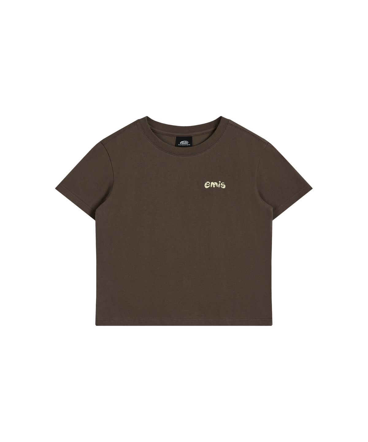 이미스(EMIS) (W) COASTAL BABY T-SHIRT-BROWN