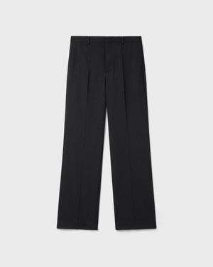 트루 스트레이트 링클 프리 슬랙스 - 블랙