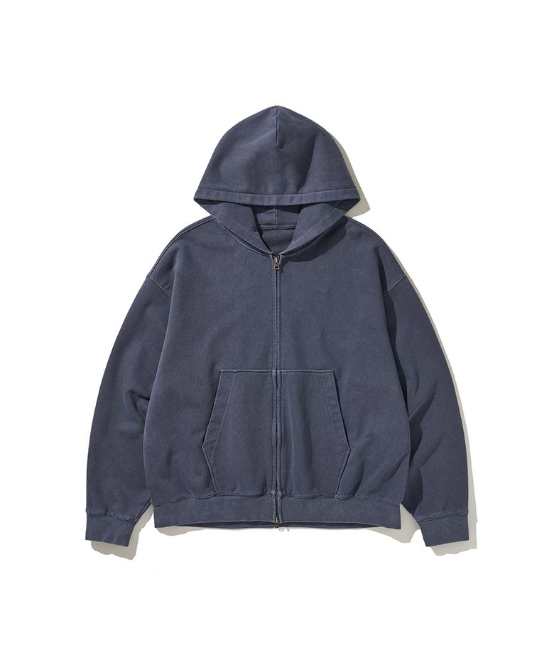 VINTAGE ZIP HOODIE VINTAGE PURPLE