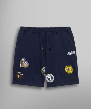 패치드 저지 쇼츠 레플리카 블루