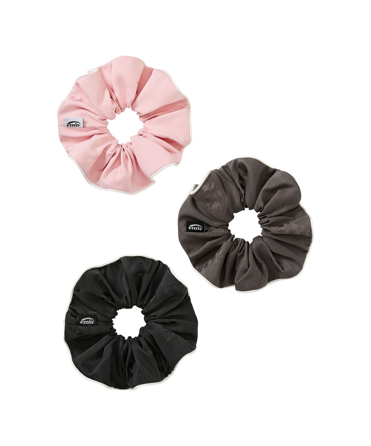 이미스(EMIS) LOGO JACQUARD SCRUNCHIE