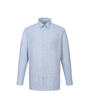 린넨혼방 마이크로패턴 드레스셔츠 레귤러핏