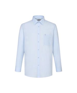 폴리혼방 이지케어 도비 자가드 솔리드 드레스셔츠 레귤러핏