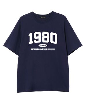 1980 반팔 티셔츠 (VS0043) 네이비