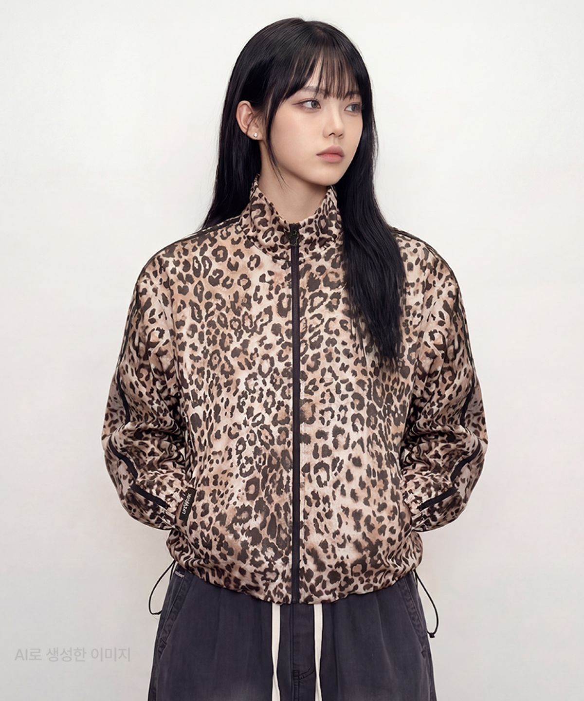 라이프워크(LIFEWORK) 여성) 스포티 하이넥 집업 점퍼