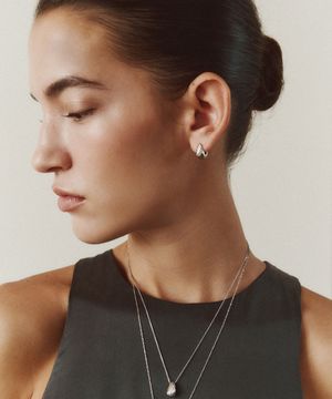 센슈얼 로우 실버 귀걸이 JDSET5F78XX