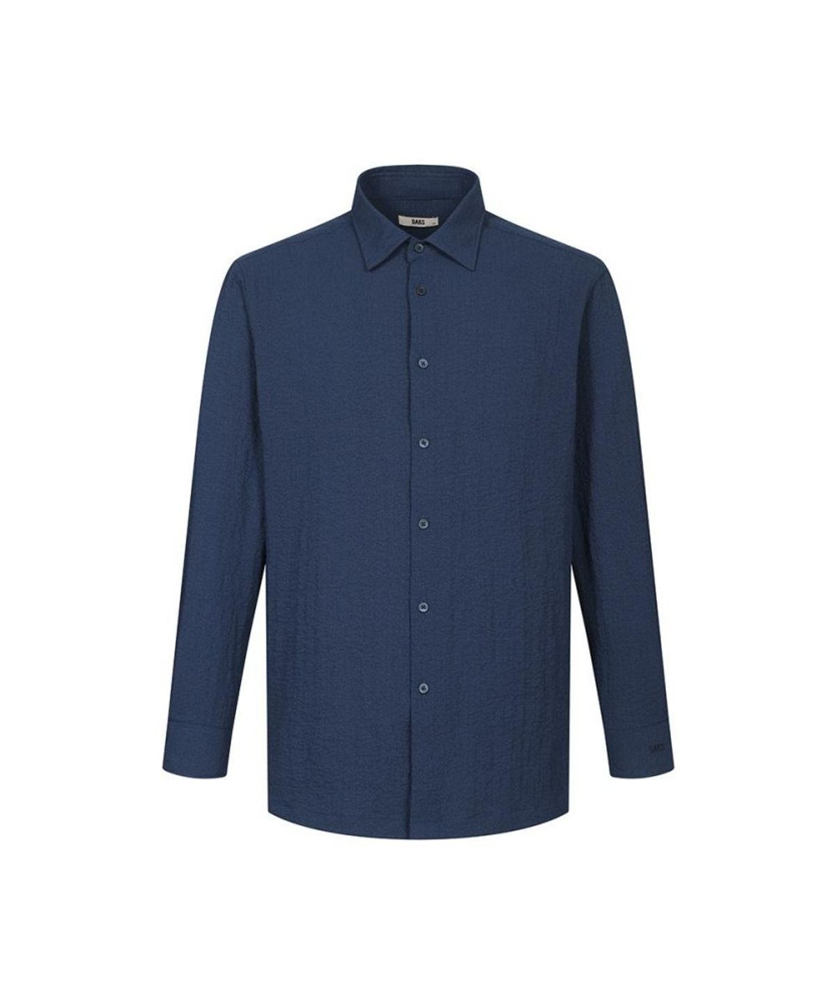 닥스셔츠(DAKS SHIRTS) 폴리혼방 노케어 스트레치 솔리드 캐주얼셔츠 레귤러핏_DMS1SHCL750N1