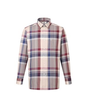 면혼방 슈퍼빅 체크 캐주얼셔츠 레귤러핏