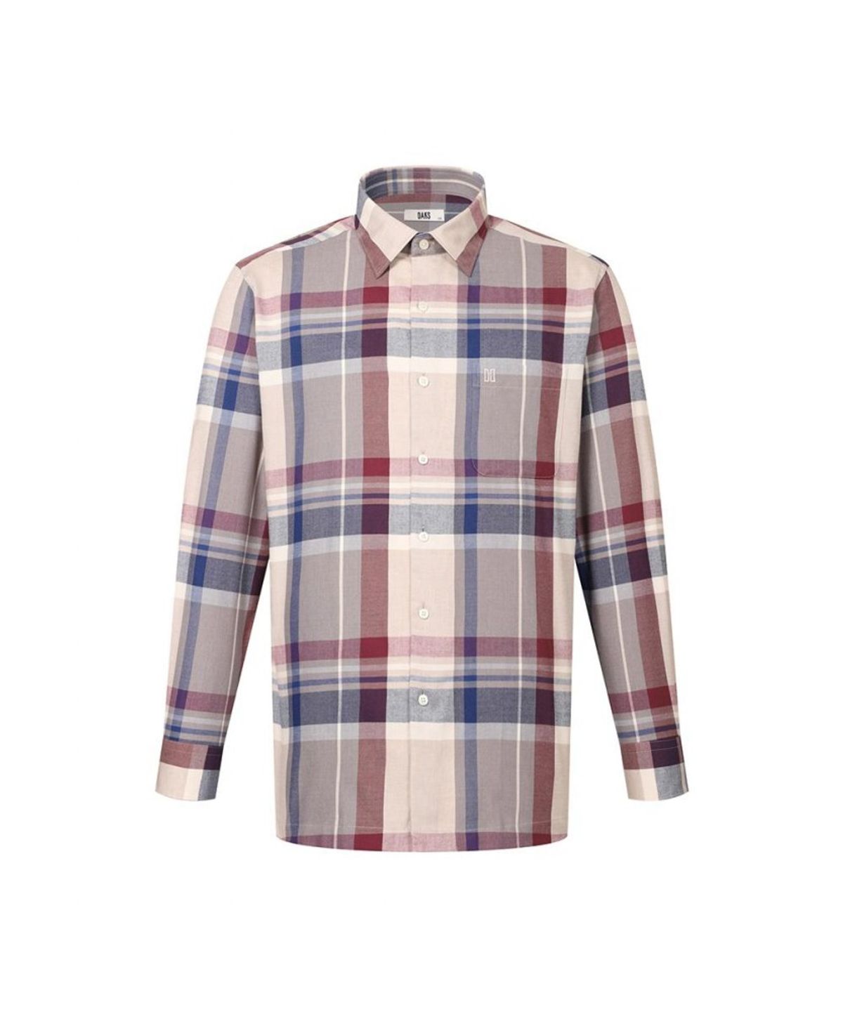 닥스셔츠(DAKS SHIRTS) 면혼방 슈퍼빅 체크 캐주얼셔츠 레귤러핏_DMP3SHCL141I1
