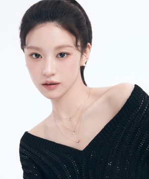 미스두 1부 다이아몬드 14K 목걸이 JDRNRXF204C