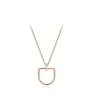 시그니처 디 랩 다이아몬드 골드 목걸이 JDRNQ6S40HC