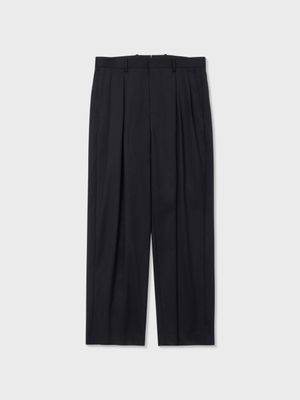 울 솔로텍스 멀티 플리티드 팬츠 (BLACK)