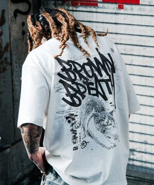 KITTY TAG TEE - IVORY